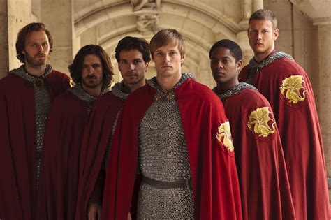 Fire and Magic: Merlin Reveals His Powers to the Knights of the Round Table